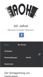 Mobile Screenshot of aoh-hohenacker.de